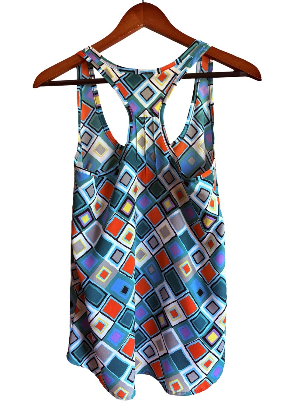 Gabriella Rocha Geometric Print Tank Top Small Pocket - Picture 15 of 16
